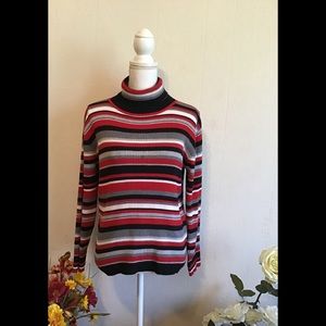Liz Claiborne Sweater turtle neck long sleeve